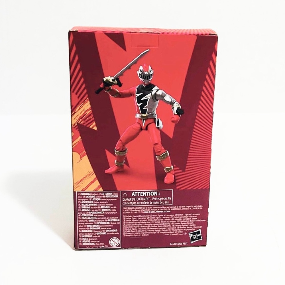 Power Rangers Lightning Collection Dino Fury Red Ranger Action Figure - Picture 3 of 9